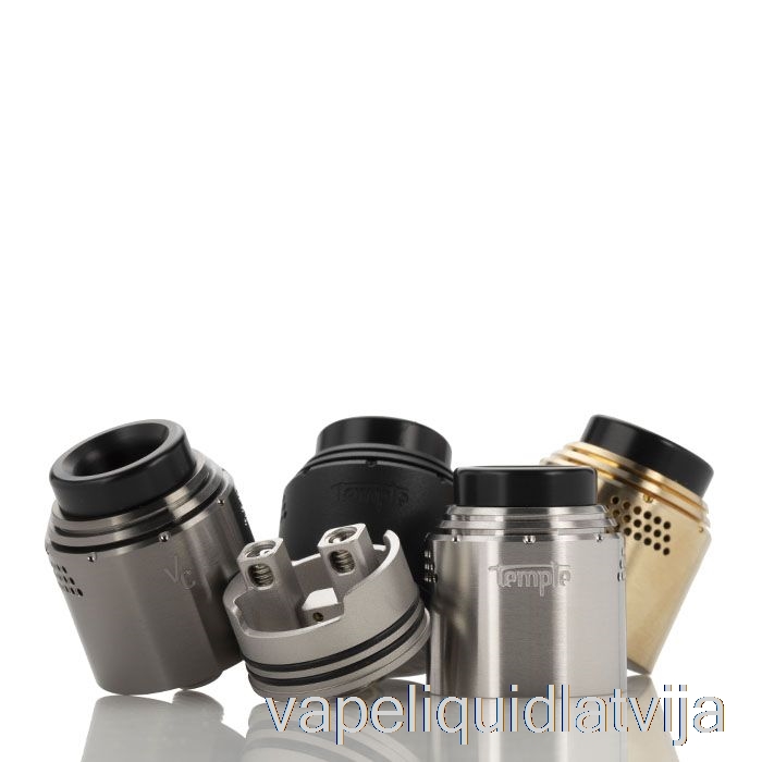 Vaperz Cloud Temple 25mm Rda 28mm - Matēts Melns Vape šķidrums